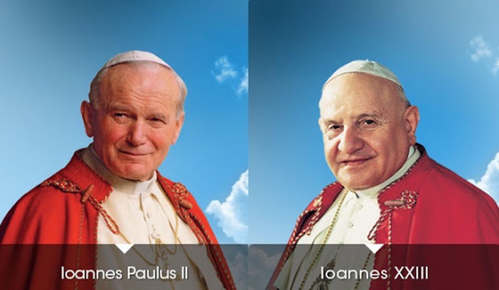 Juan Pablo II y Juan XXIII