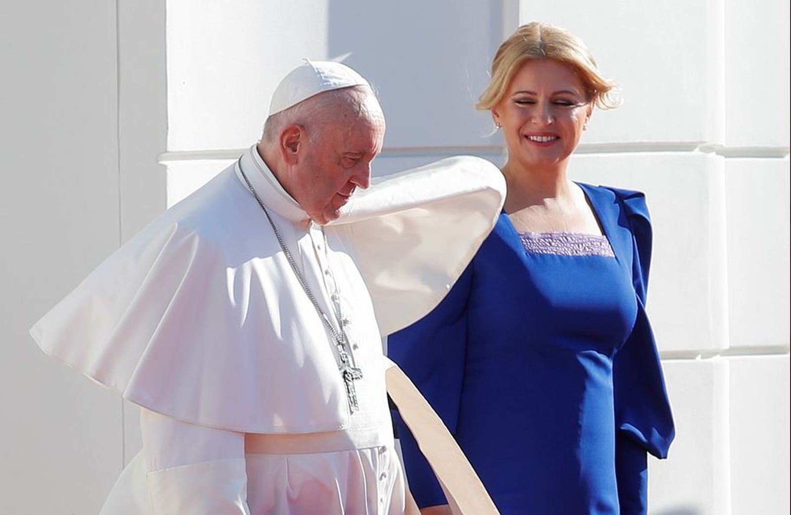 El Papa y la presidenta