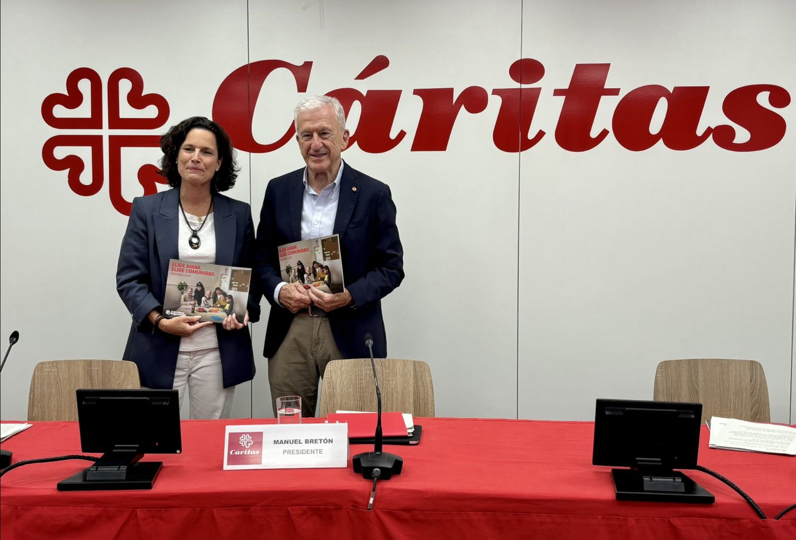 María González Dyne y Manuel Bretón