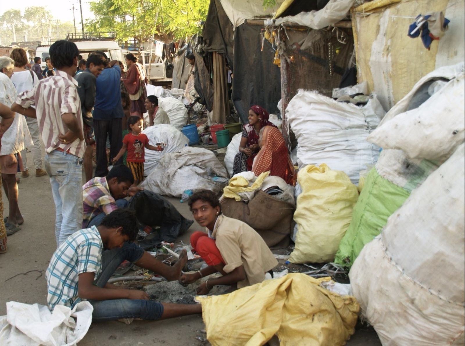 India en tamaño grande