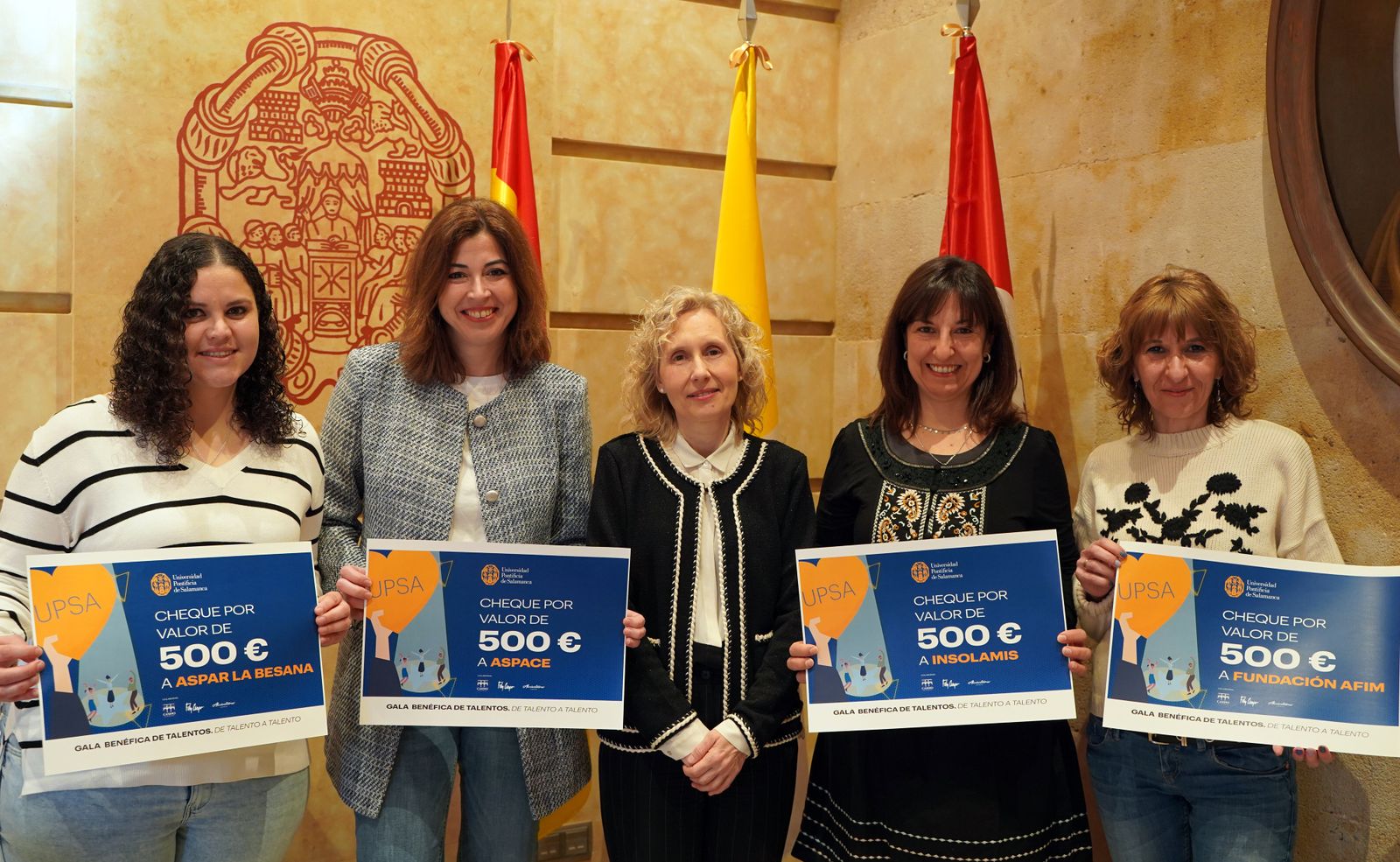 UPSA entrega la recaudación de la Gala Benéfica de Talentos