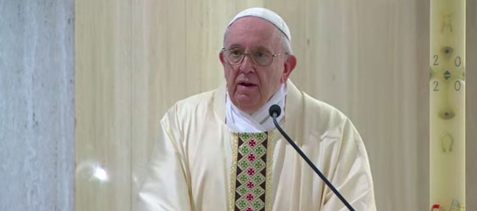 Francisco: “El Señor nos necesita. La vid también necesita de los frutos, del testimonio”