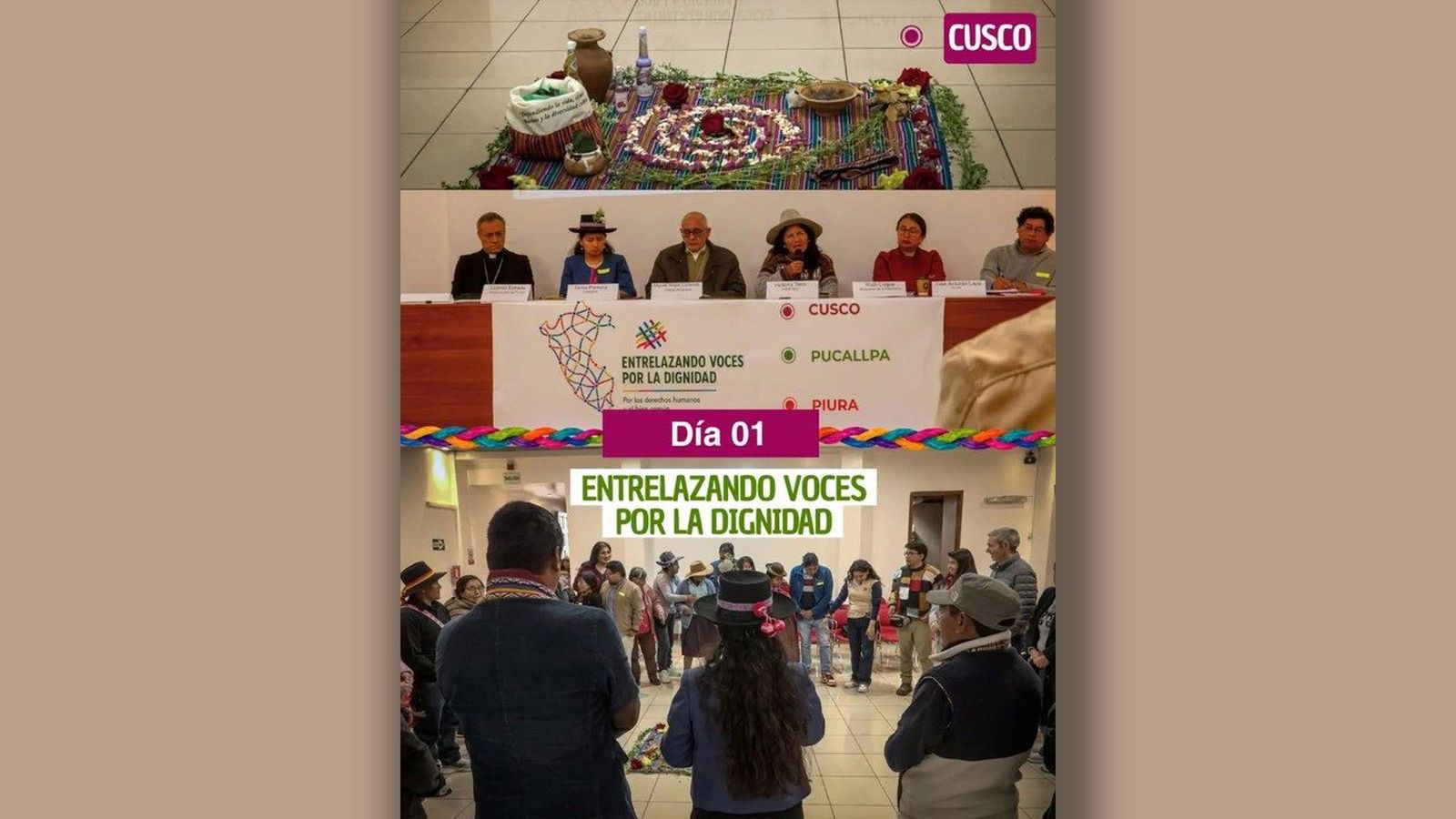 Encuentro Macroregional del Sur en Cusco, Perú