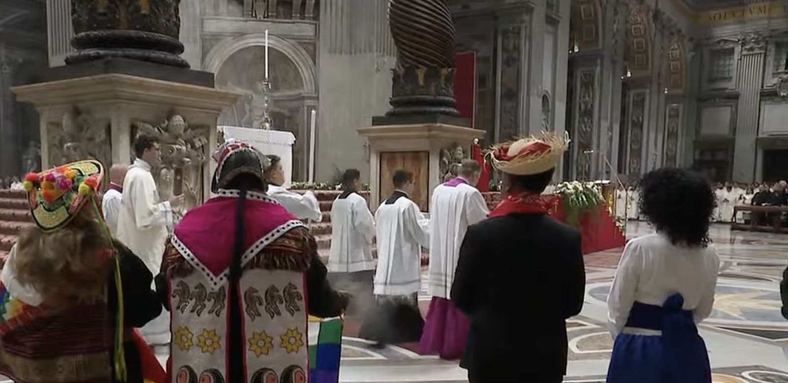 Misa dde Guadalupe en el Vaticano
