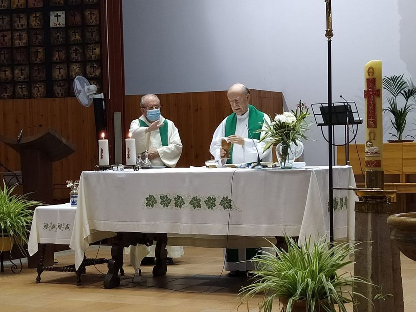 La iglesia de L'Encarnació de Palma, confinada