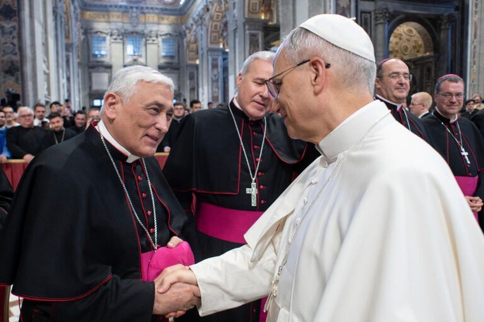 Zornoza, con León XIV