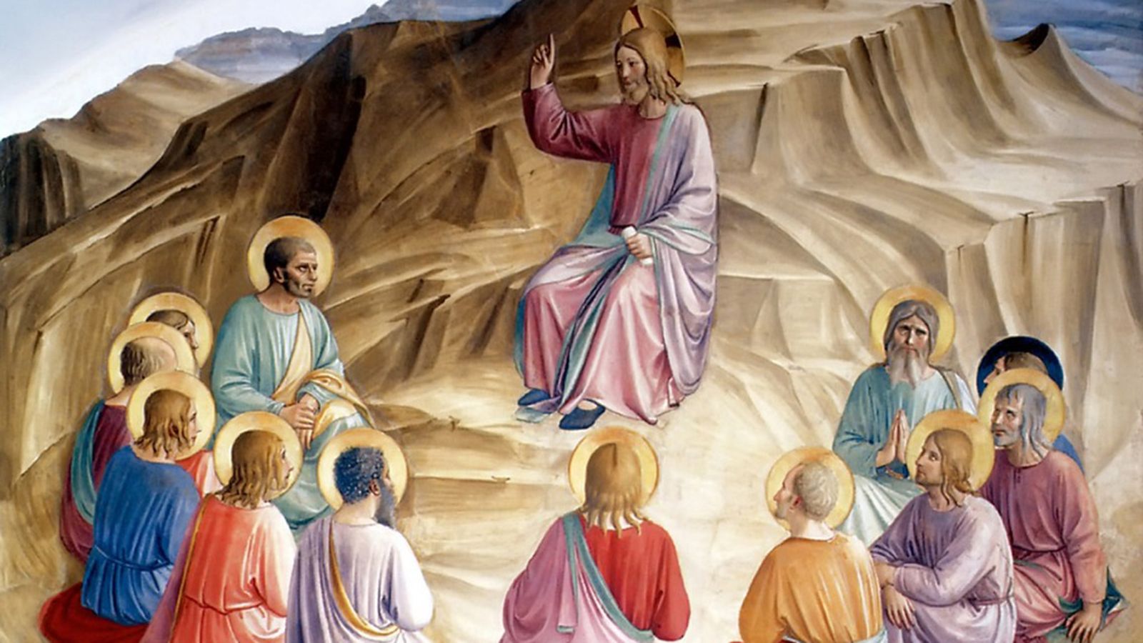 Jesús predicando