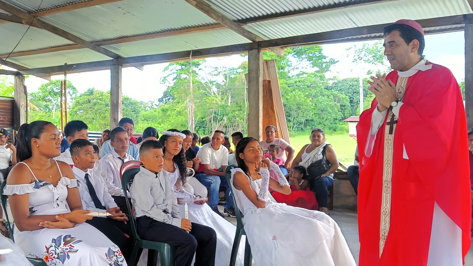 Joaquín Pinzón en Puerto Lupita (Putumayo peruano)