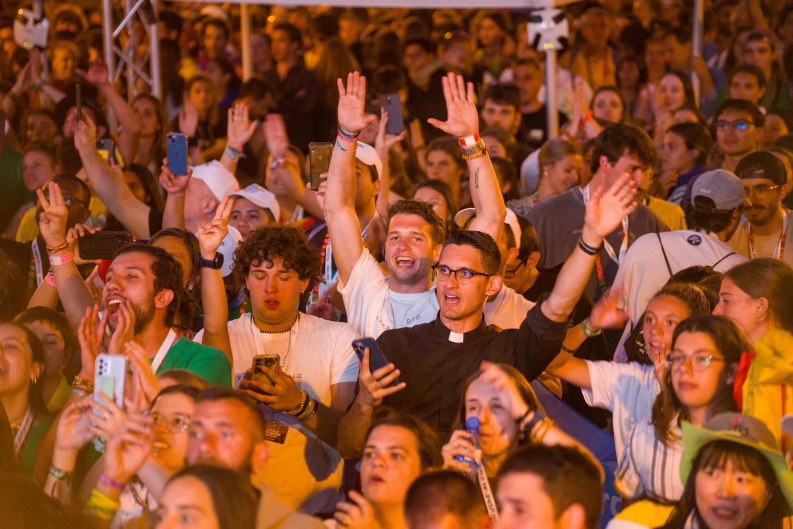 20.000 jóvenes se reúnen en  el Festival de Influencers Católicos durante la JMJ