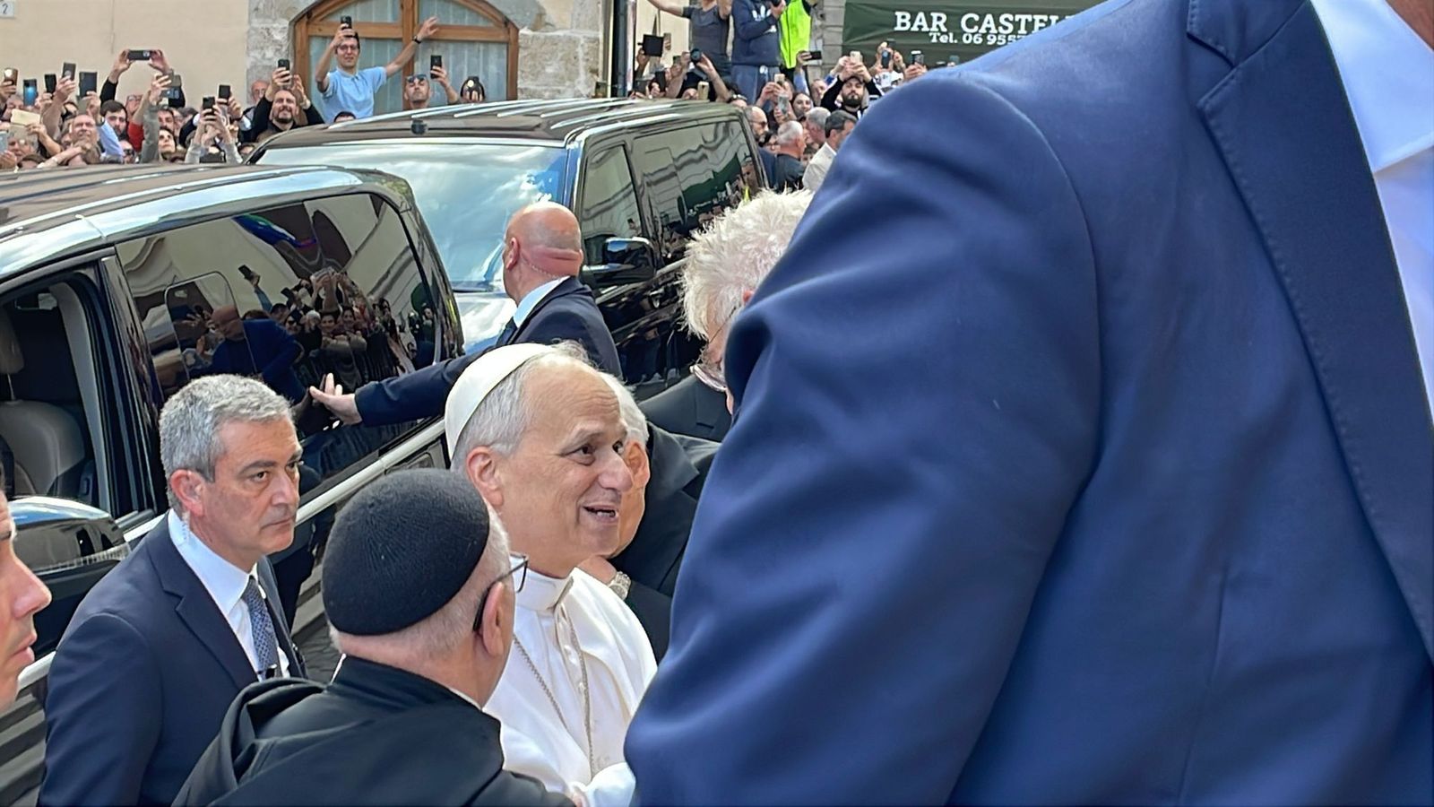 El Papa, en Genazzano