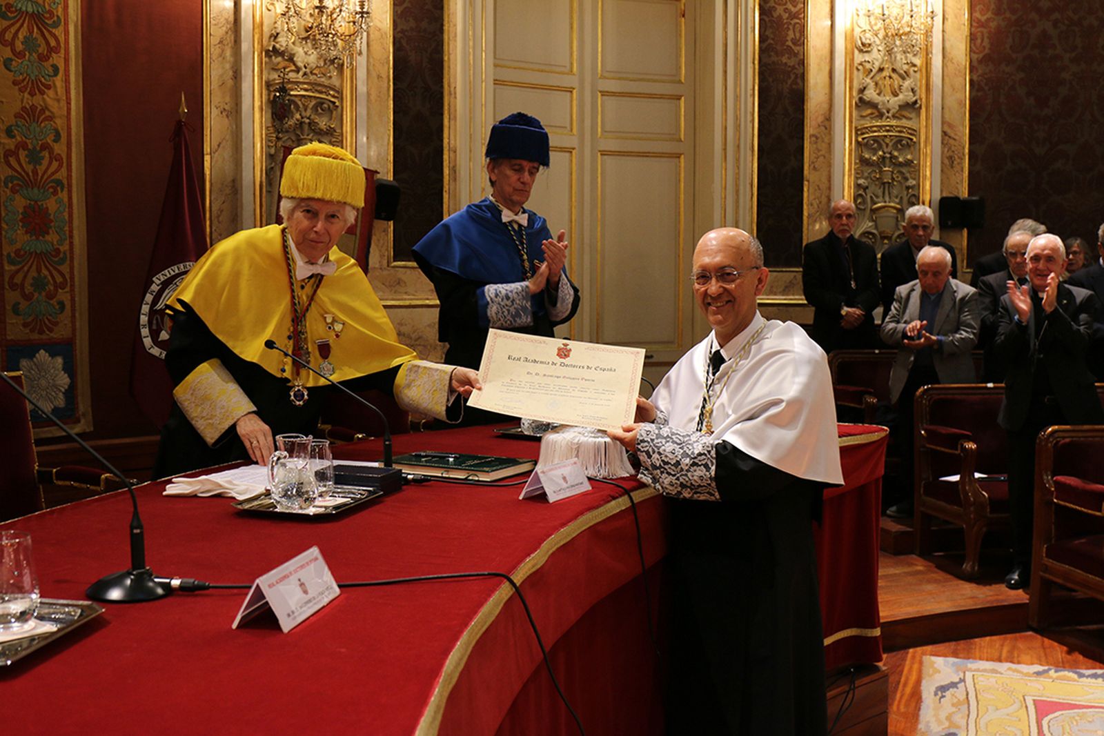 Santiago Guijarro, académico de Número de la Real Academia de Doctores de España Recibidos
