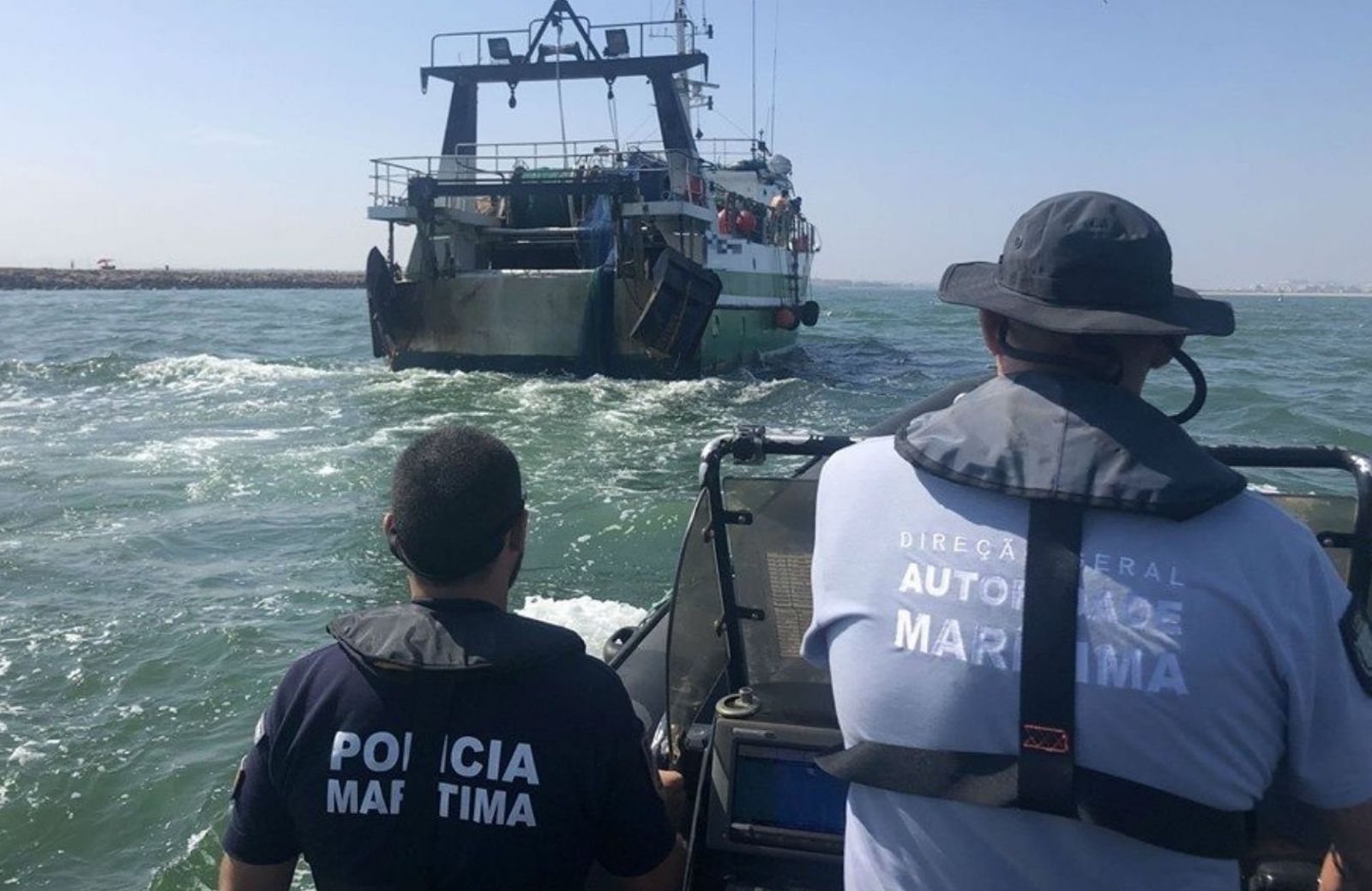 Policía Marítima portuguesa