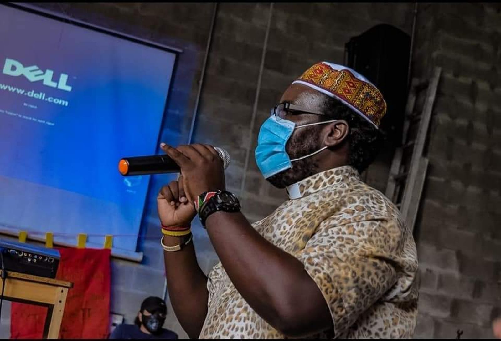 Venanzio Mwangi, delegado de la pastoral afro, Arquidiócesis de Cali