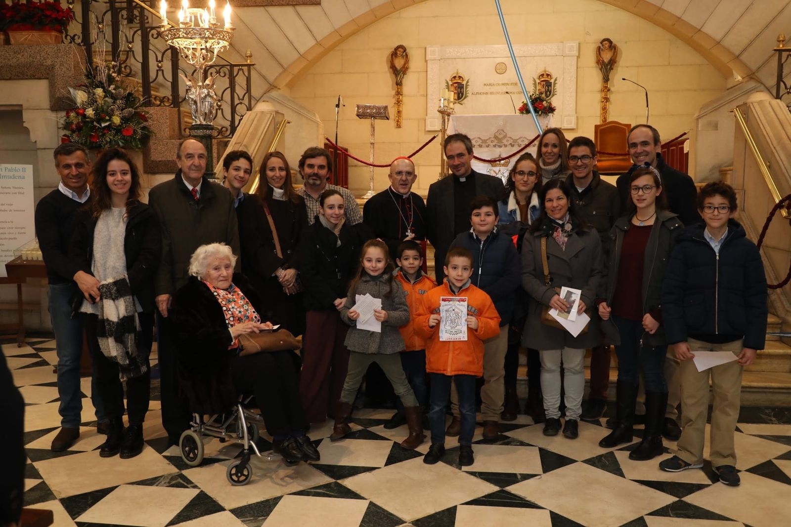 El cardenal Osoro durante Jornada de la Sagrada Familia, el pasado domingo