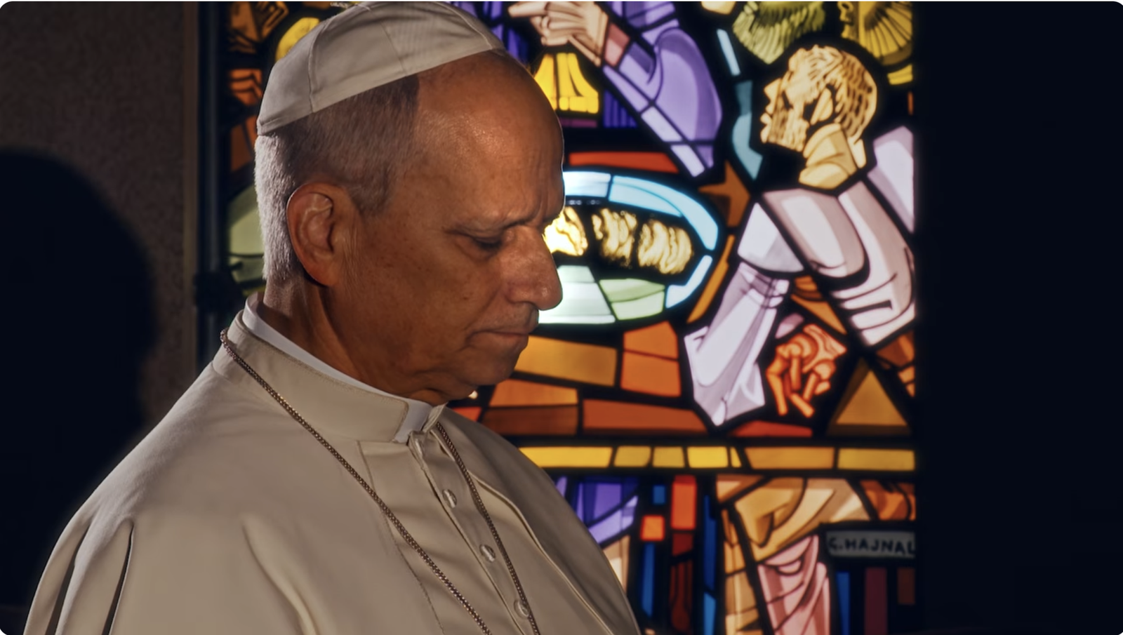 El Papa, en oración