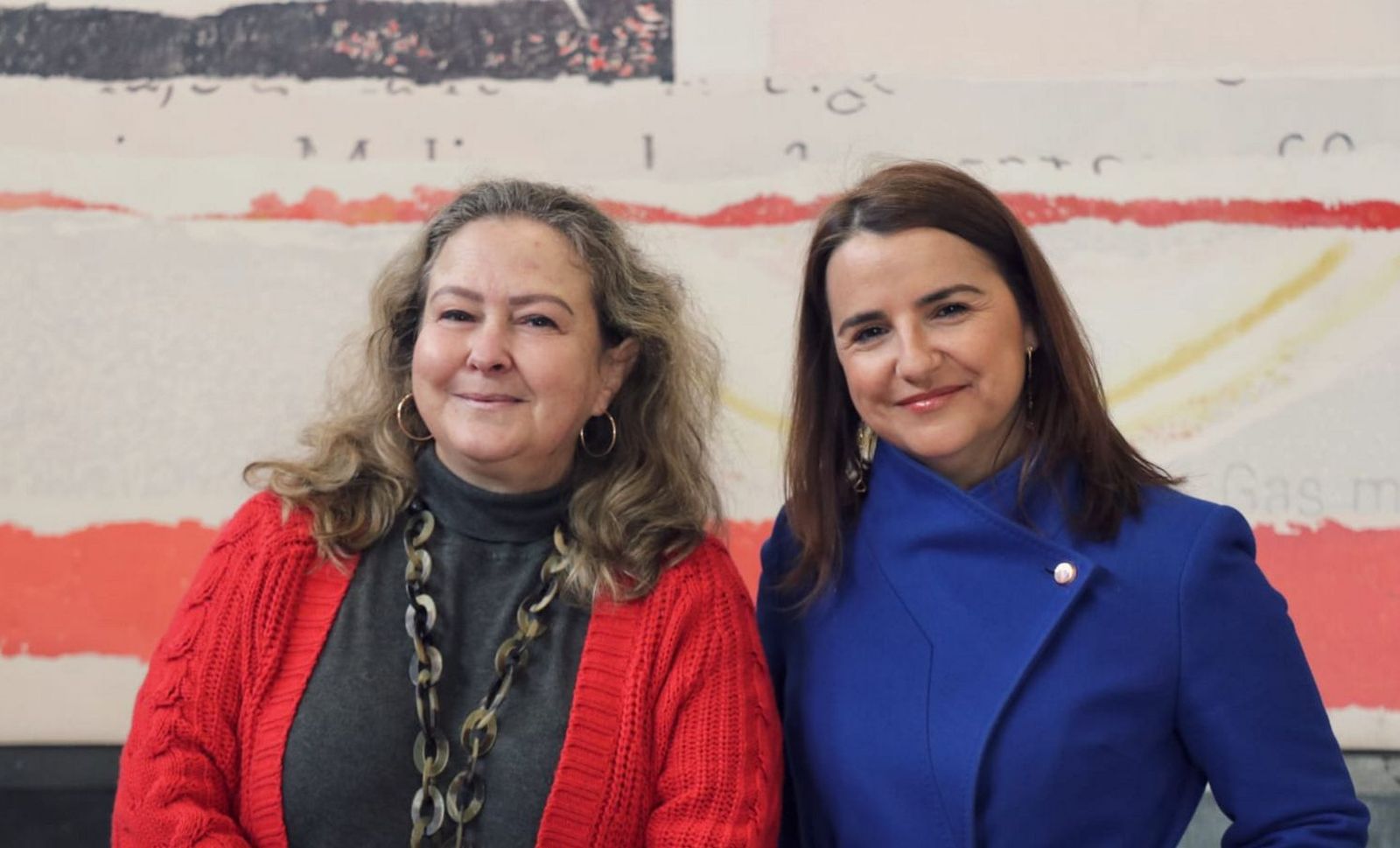 Ana del Paso y Pilar Bernal, en la UPSA