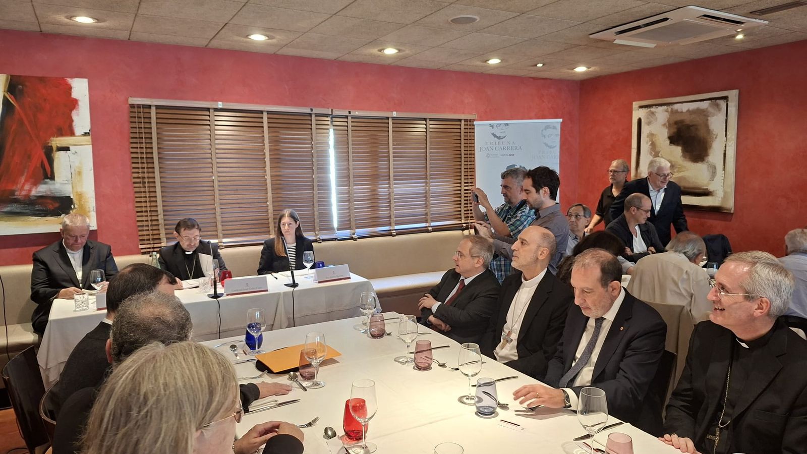 Algunos de los participantes en el Forum Joan Carrera