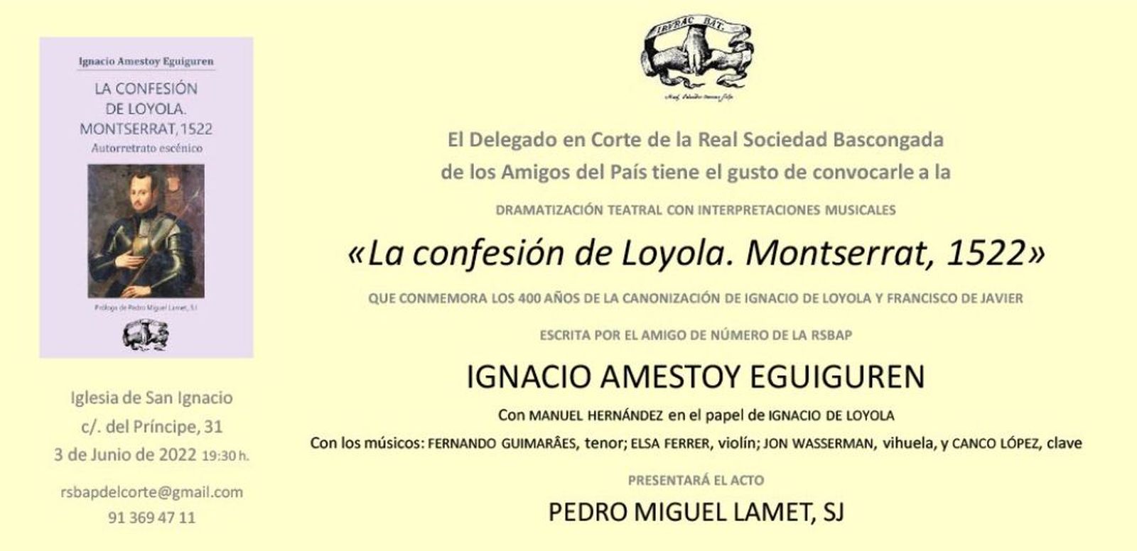 La confesión de Loyola