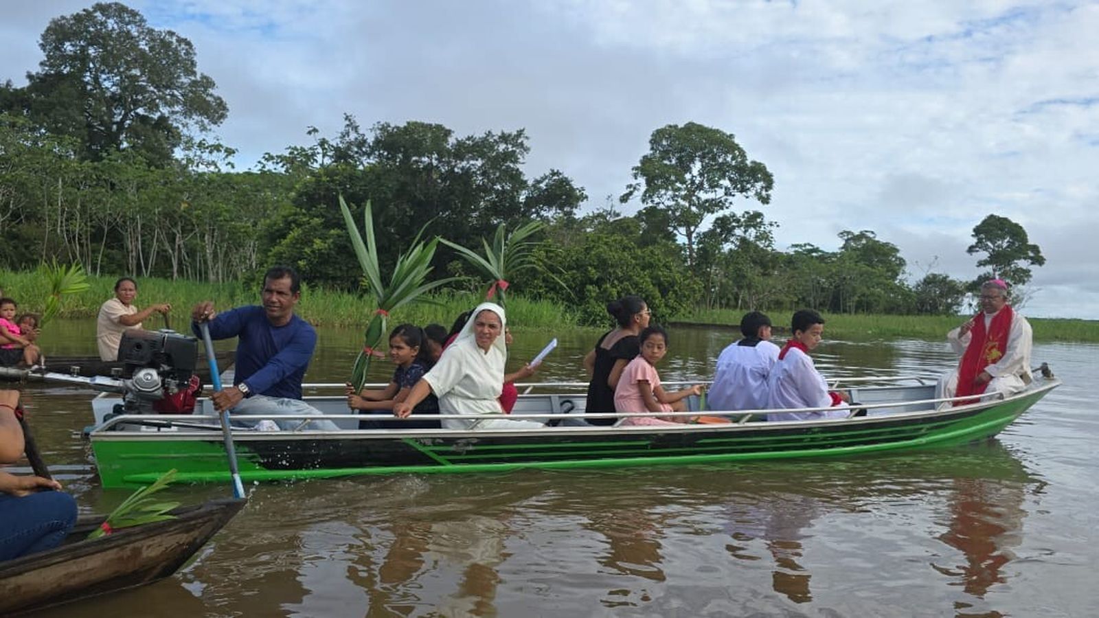 Domingo de Ramos en la prelatura de Tefé