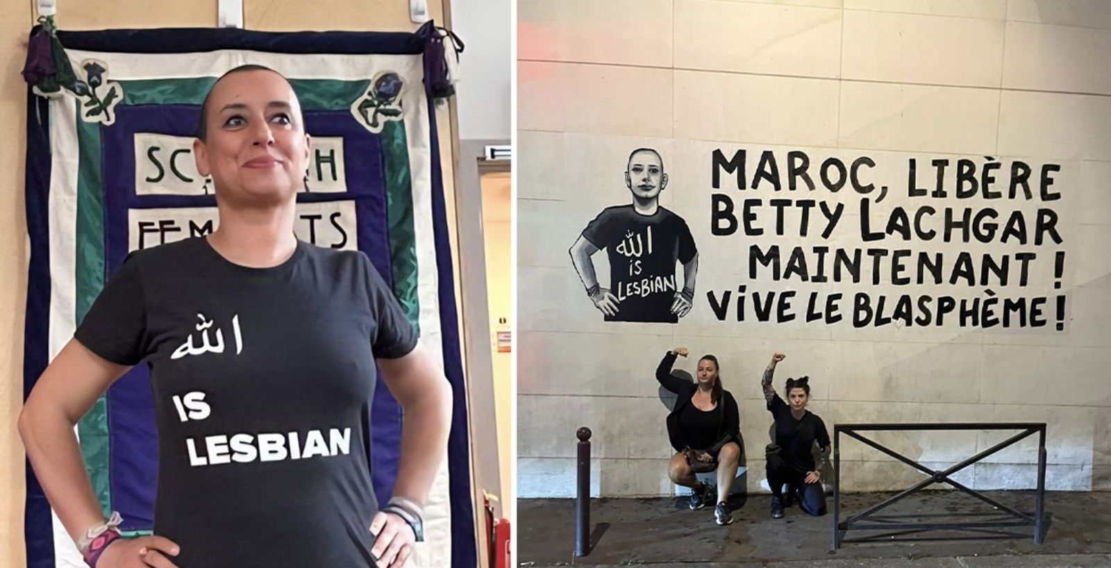 La activista marroquí detenida