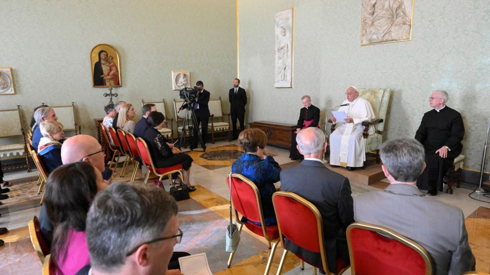 Audiencia del Papa a los miembros de la Universidad Loyola de Chicago