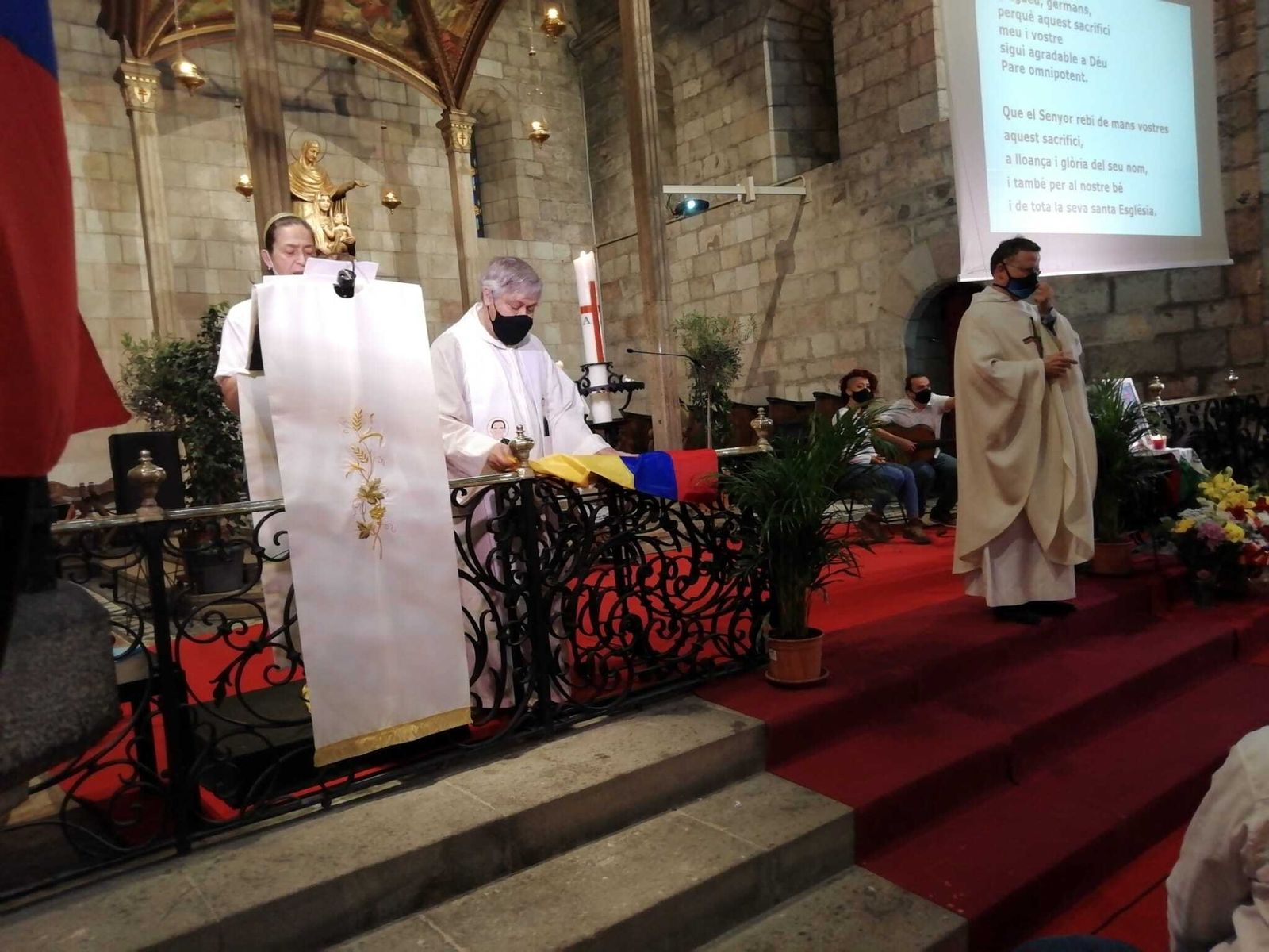 Celebración en memoria de la víctimas, por la paz y reconciliación en Colombia