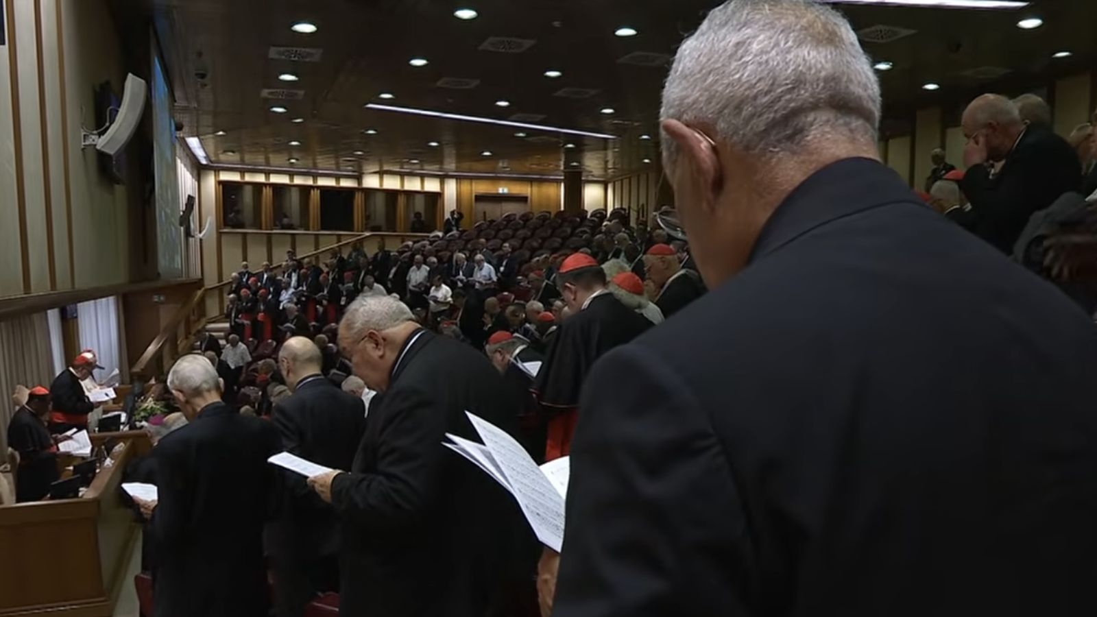 Oración final del consistorio