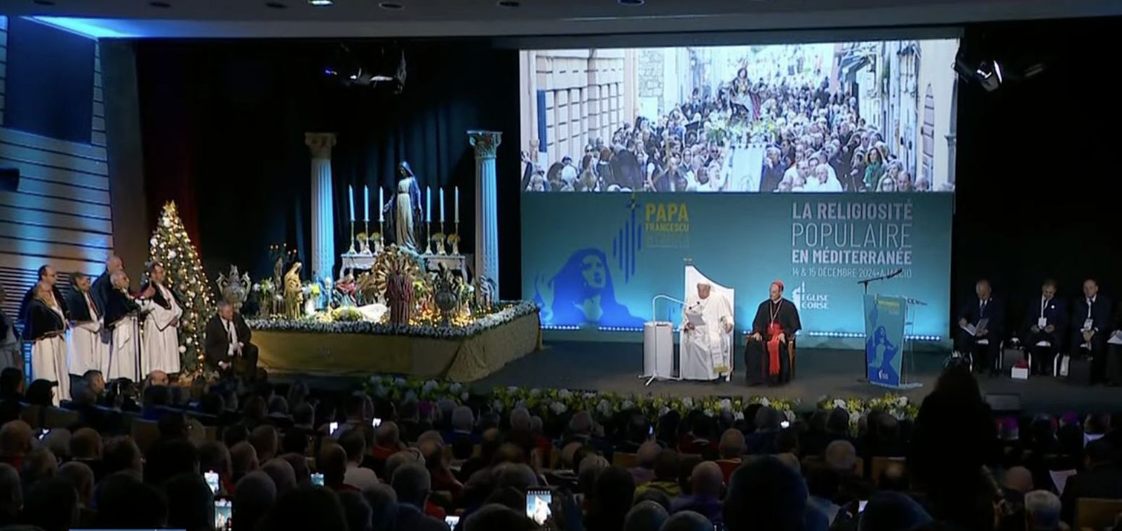 Francisco, en el congreso de religiosidad popular