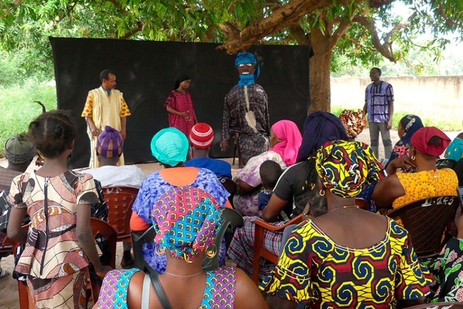 Teatro para el cambio. Manos Unidas. Senegal.