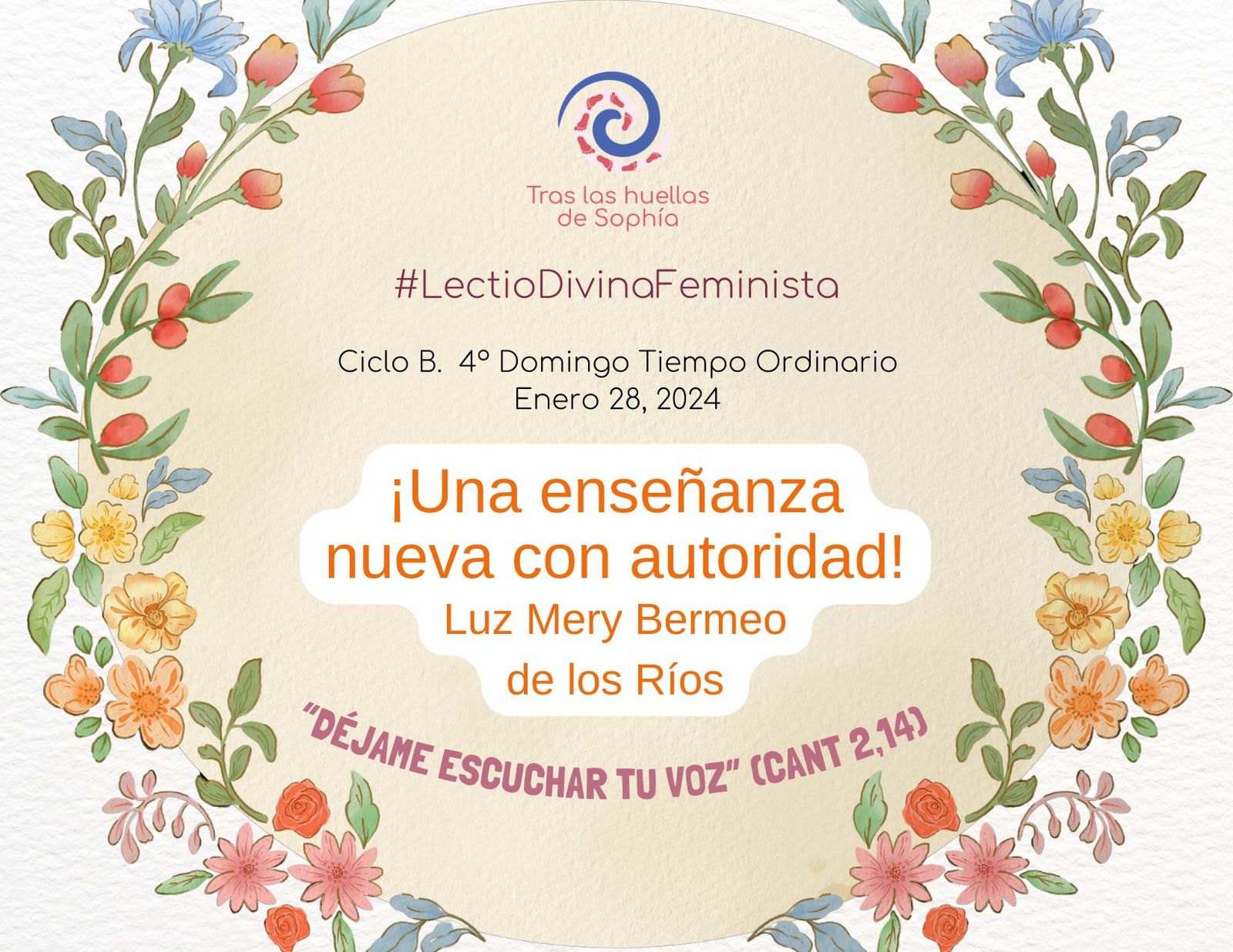 ¡Una enseñanza nueva con autoridad!