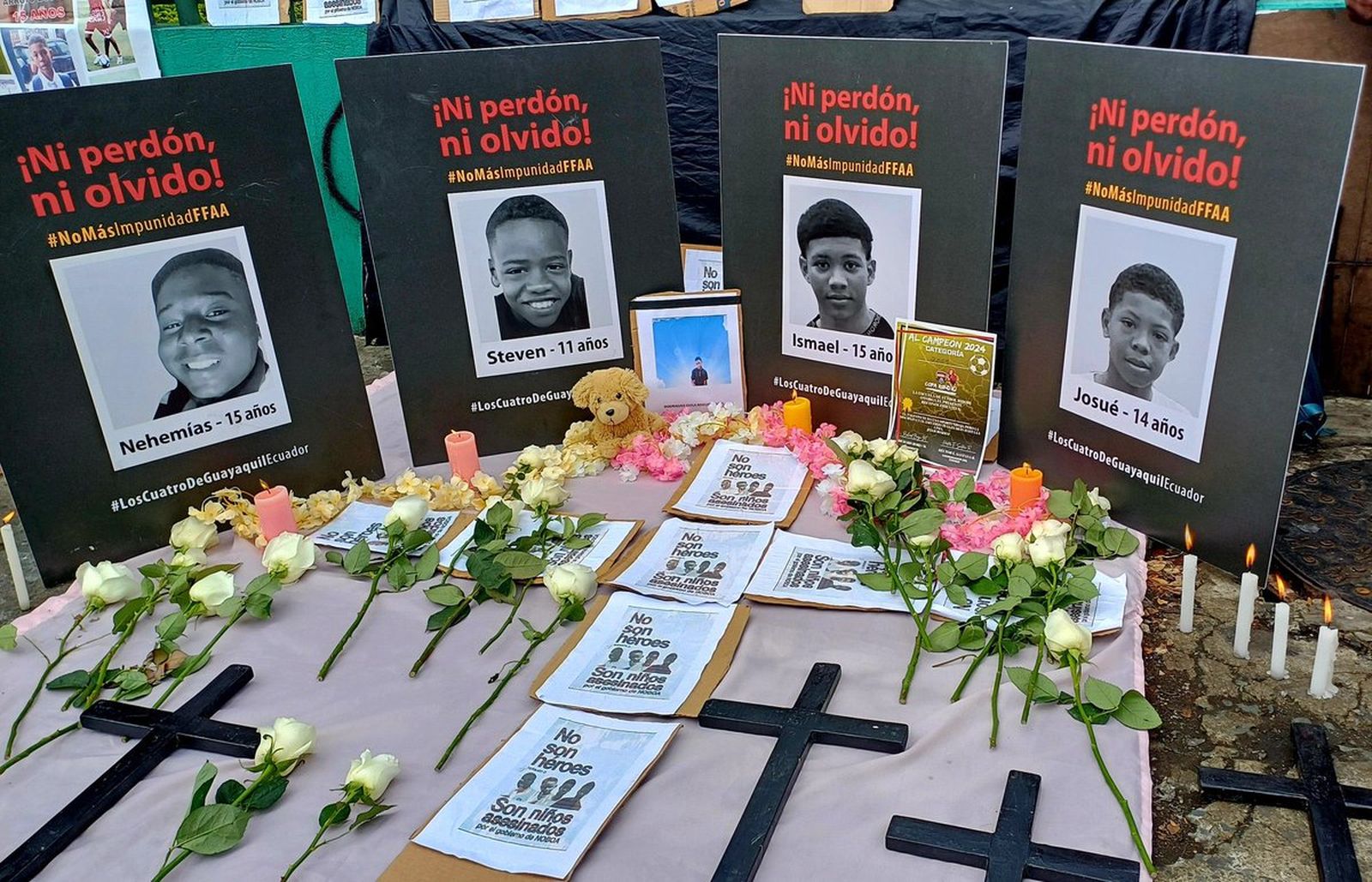 Los cuatro de Ecuador