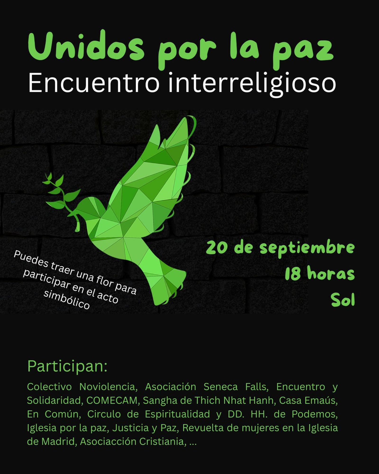 Encuentro Interreligioso por la Paz