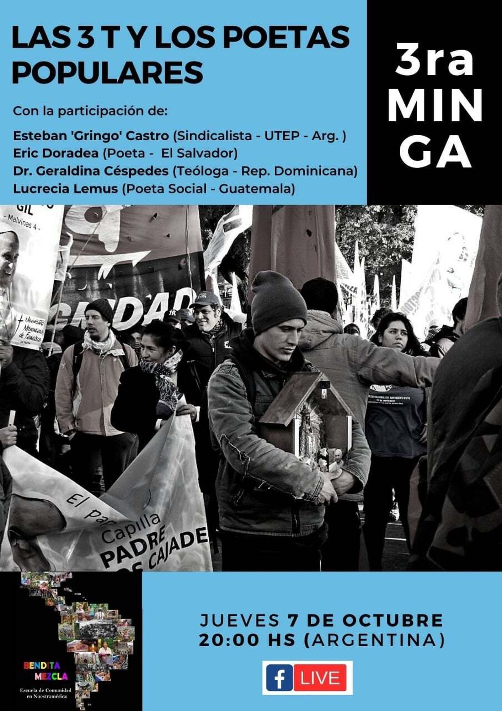 Bendita mezcla. Tercera minga