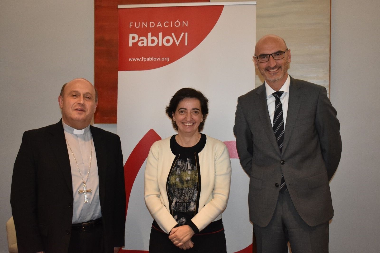 Mon. Prieto, Marta Pedrajas y Jesús Avezuela