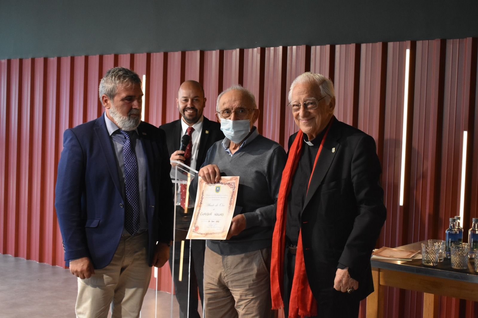 Algunos de los abuelos premiados