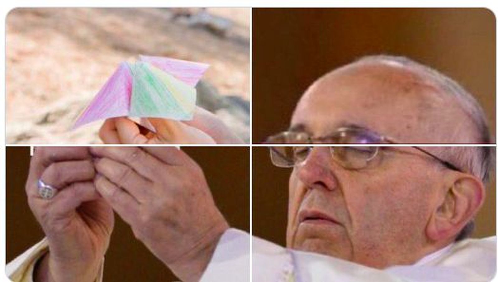 Los 'memes' de la bendición papal se hacen virales