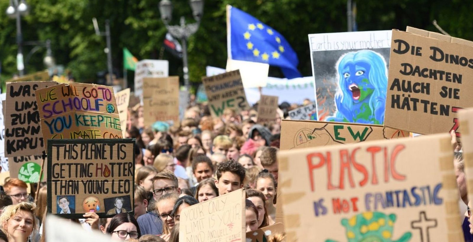 Manifestación a favor del metioambiente