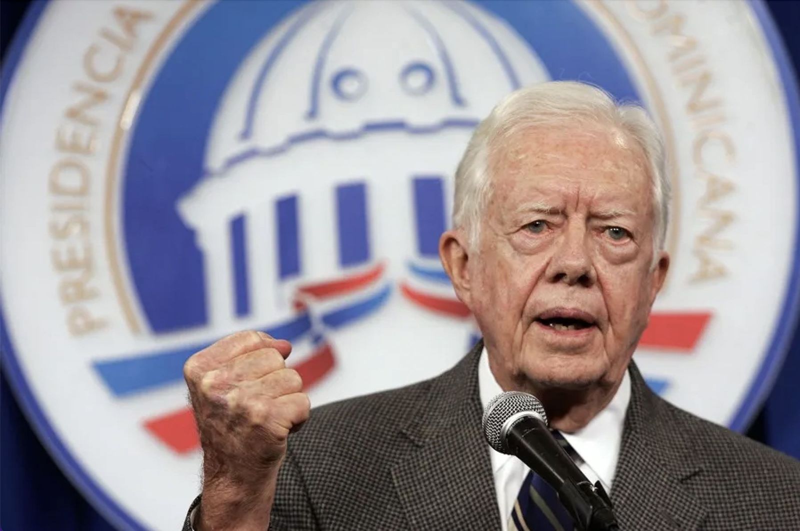 El fallecido Jimmy Carter
