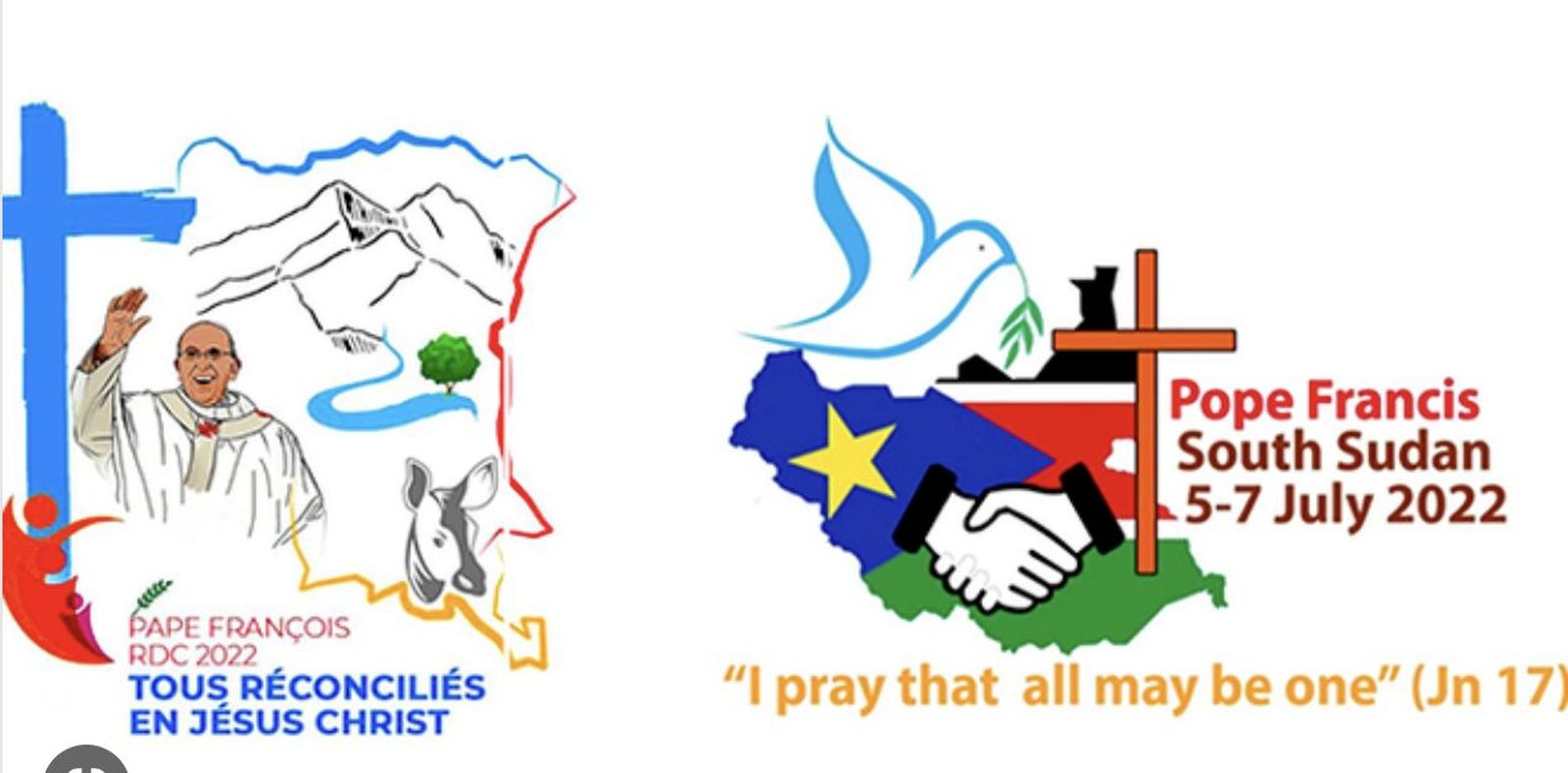 Visita del Papa a Congo y Sudán