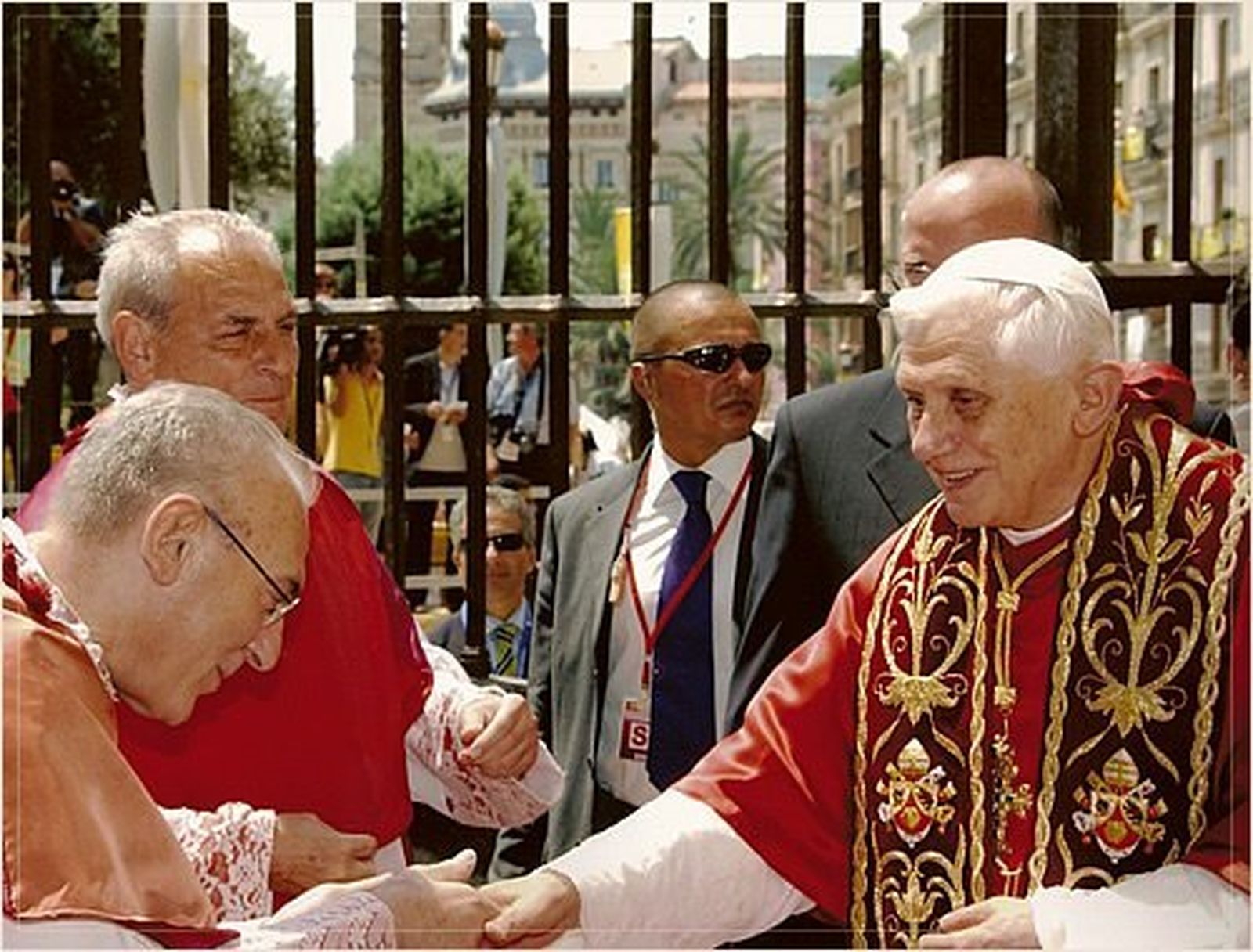 Benedicto XVI, en la catedral de Valencia
