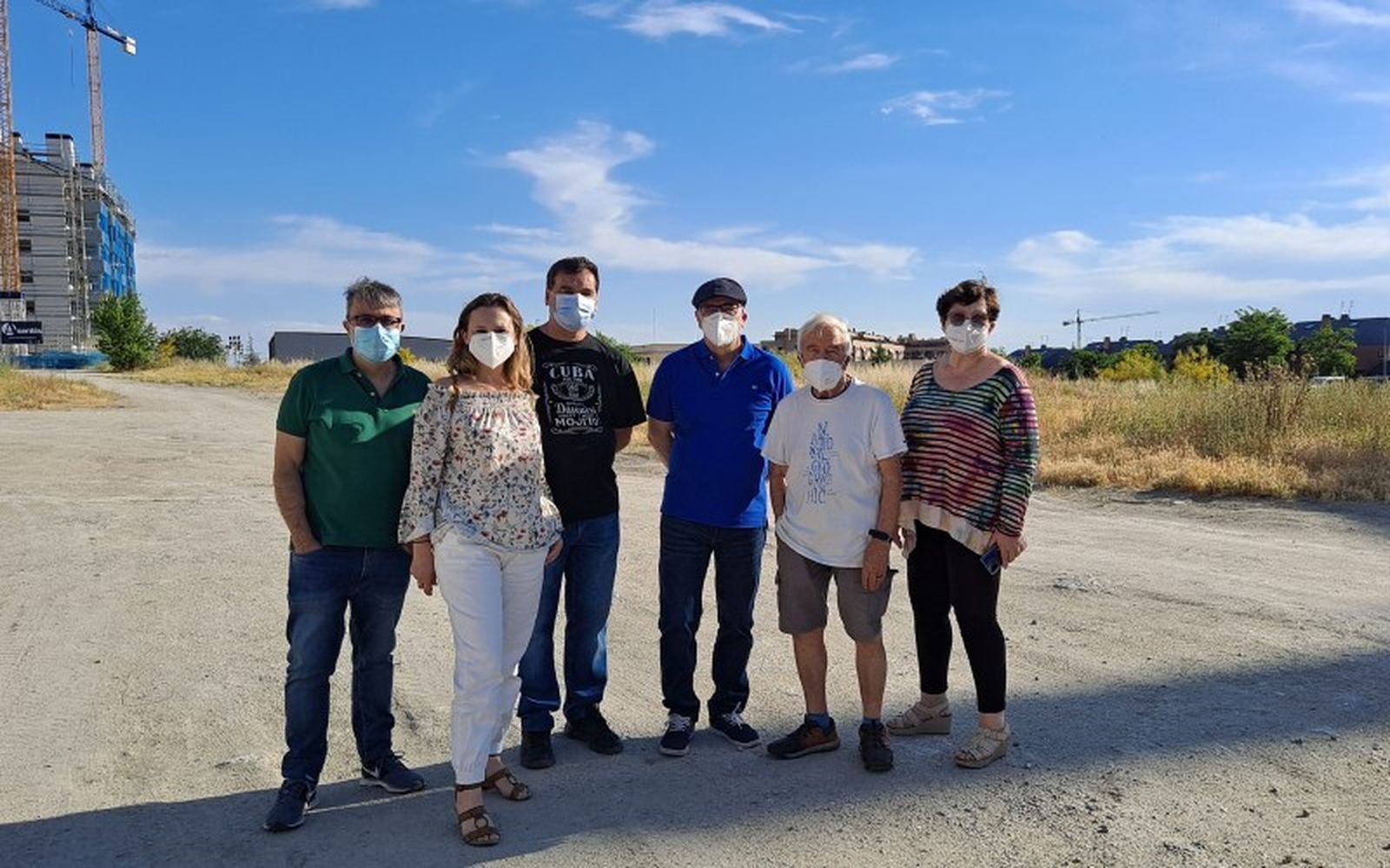 Miembros de la Asociación Ladera del Almendro.
