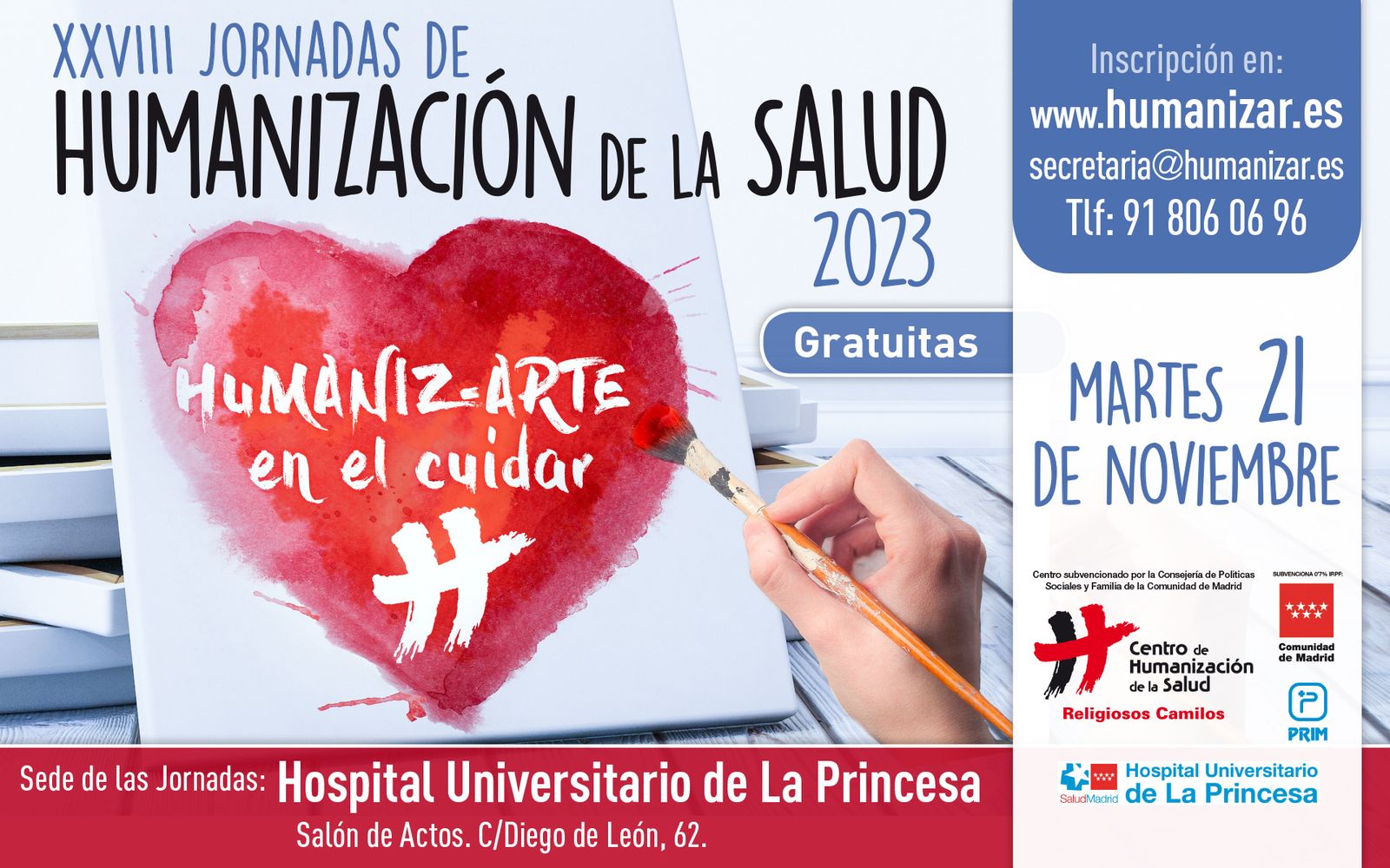 Jornadas para "Humaniz-Arte en el cuidar"