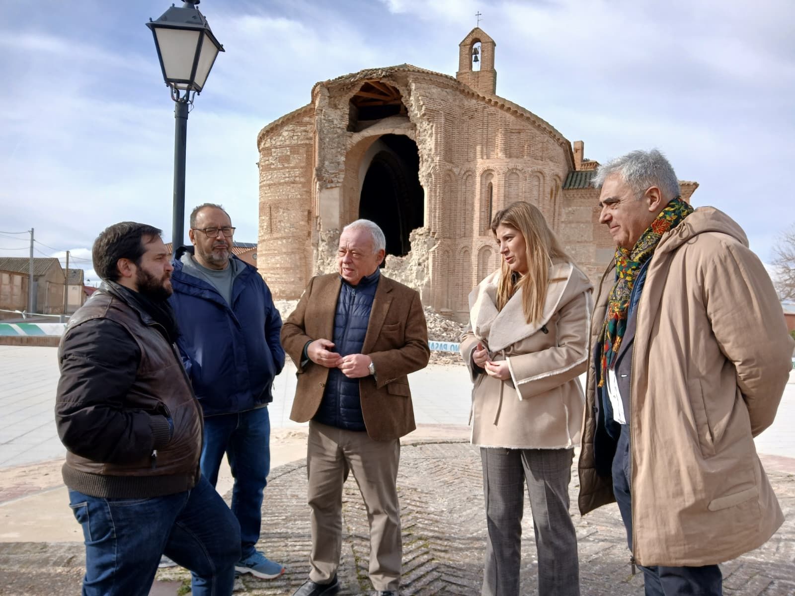 La Delegación de Patrimonio visita la Iglesia de Muriel
