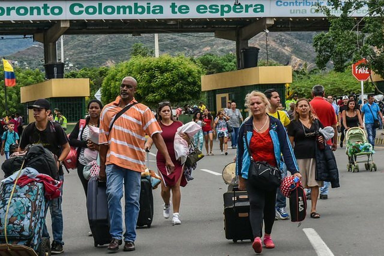 Migrantes venezolanos en Colombia