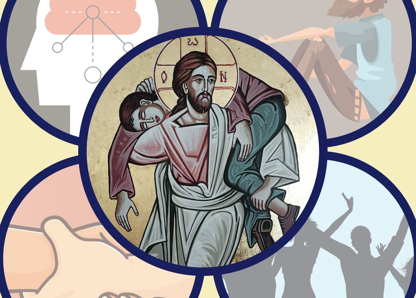 Cartel del Plan Pastoral de Barcelona