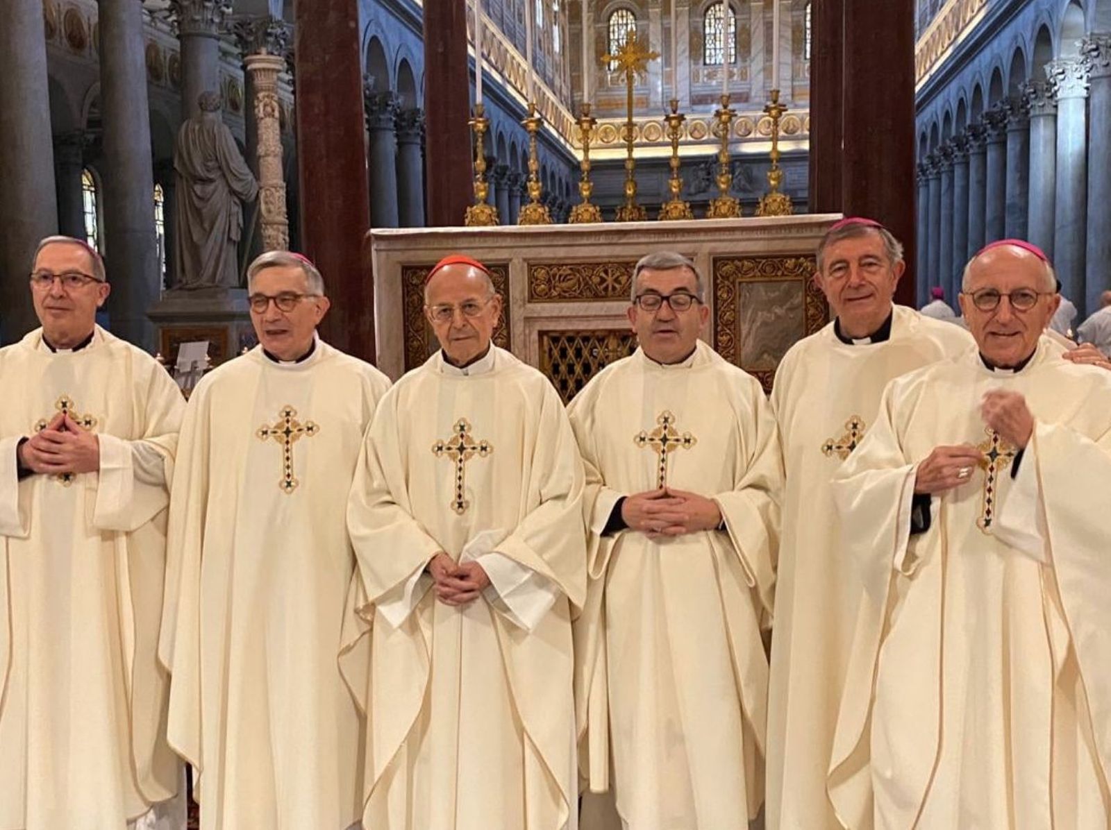 Obispos en la cuarta jornada de la visita Ad limina