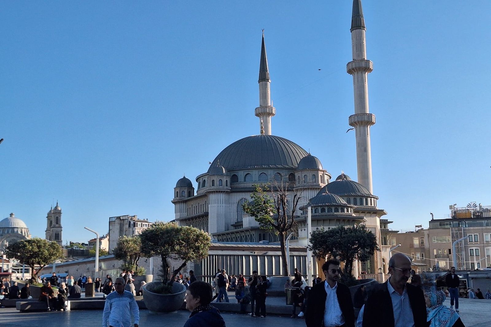 Mezquita Taksim, en Estambul, Turquía