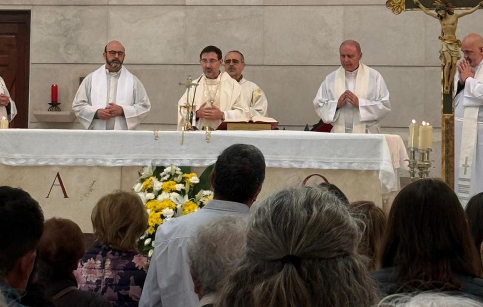 Cobo, en el cementerio de La Almudena