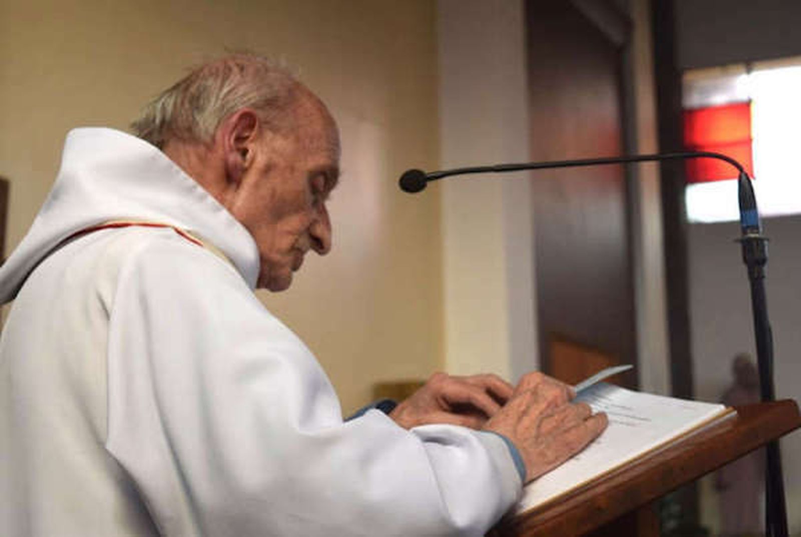 El padre Jacques Hamel