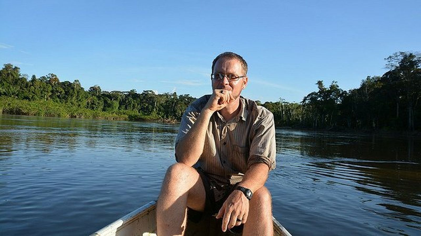 El padre Corrado, en la misión